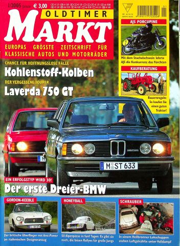 Deckblatt Oldtimer Markt (01/2005)
